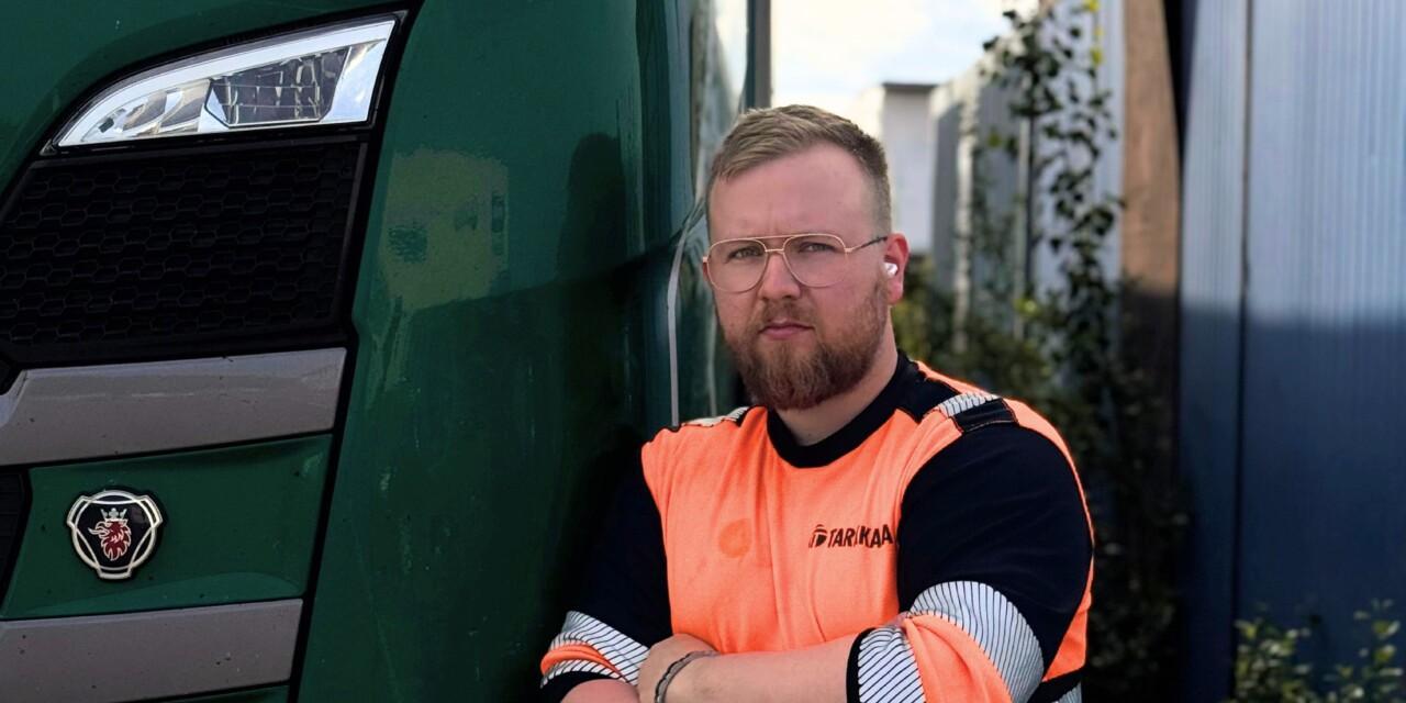 Kuljettaja Elias Tuominen